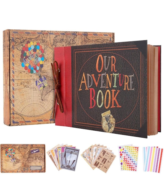 Pixar Movie up Our Adventure Book DIY Scrapbook My Travel Memories
