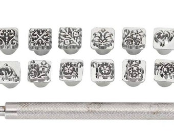 Leather Stamps, Professional Leather Stamping Tools for Leather Working