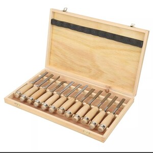 Wood Carving Hand Chisel Tool Set Professional Woodworking L 12 PCS - Etsy