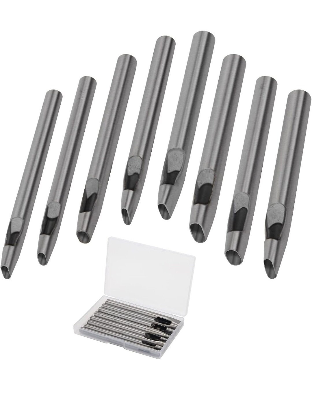 8 Size Oval Hole Punch Etsy