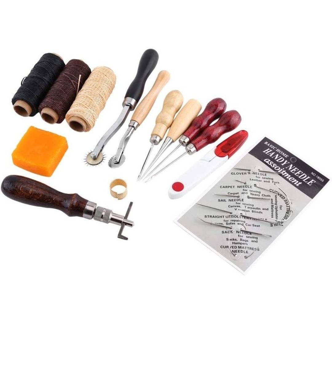 14/24 Sewing Leather Craft Punch Tools Kit Stitching Carving Etsy