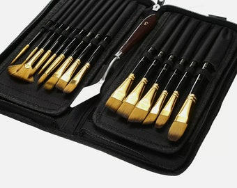 Artist Paint Brushes Set Acrylic Oil Watercolour Painting Craft Art Model Kit