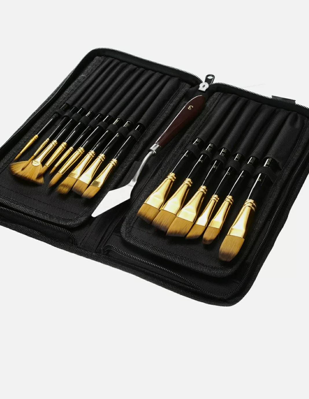 6 Pack of Miniature Detail Paint Brushes 