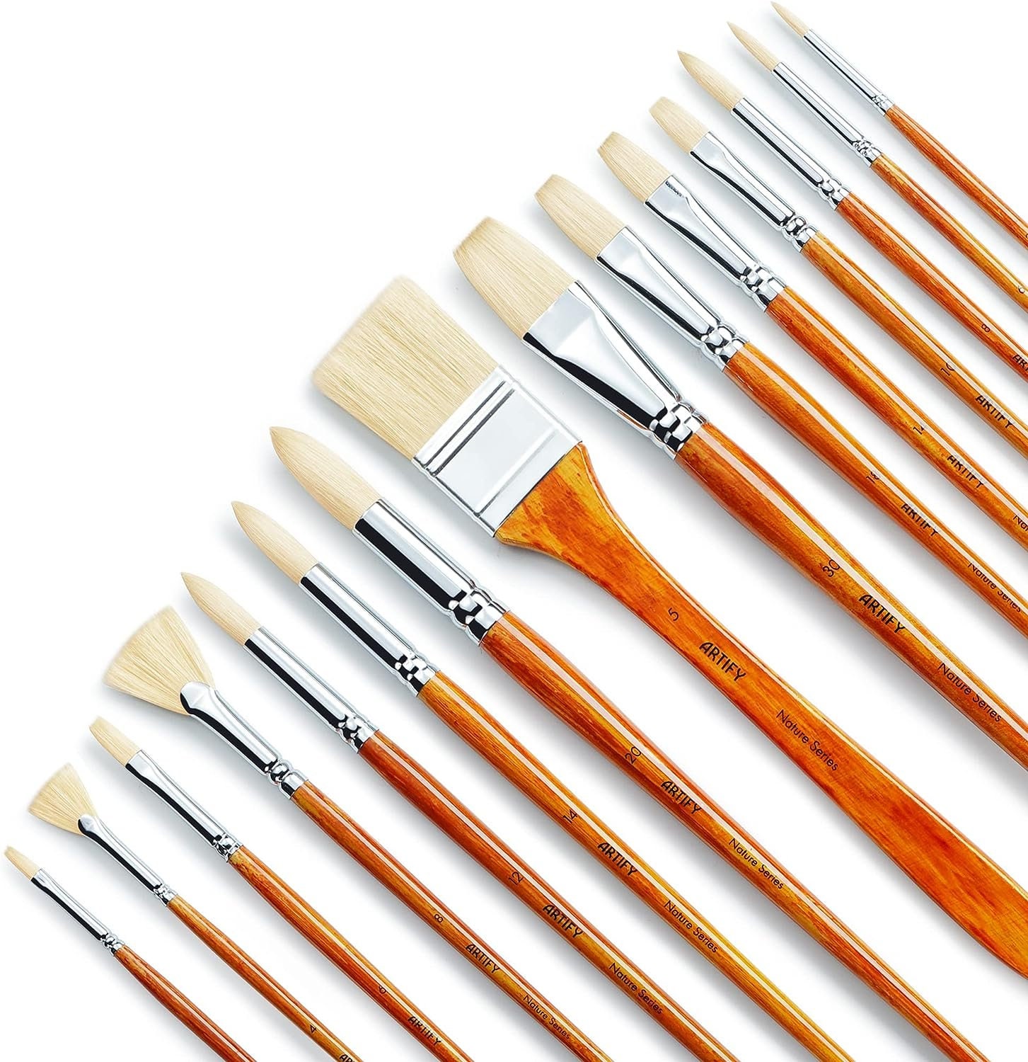 Creative Mark Hamburg Premiere Professional Oil Painting Brushes - Round #22 Oil Paint Brush - Handmade In Germany, Natural & Synthetic