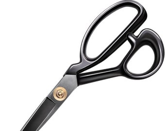 Fabric Scissors, Leather Scissors Heavy Duty 8.5 inch Scissors Sharp Sewing Shears for Wrapping Paper Cutting Leathercraft Tool