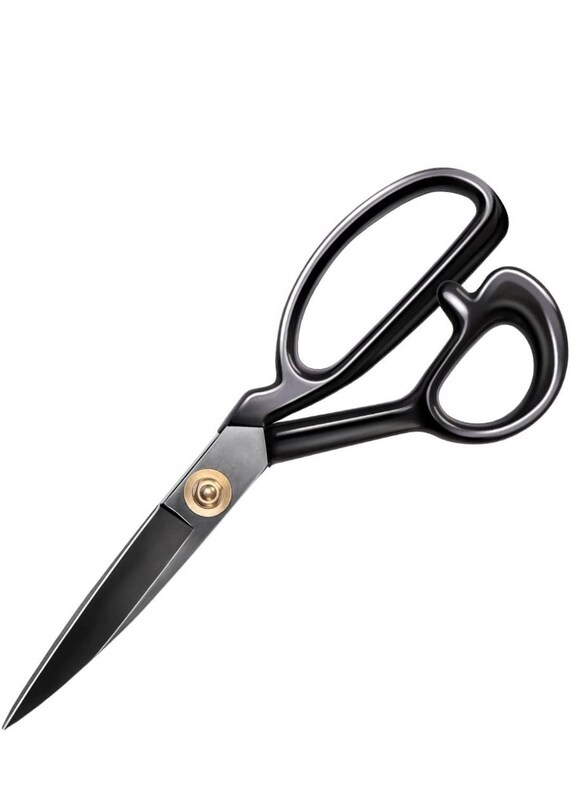 Fabric Scissors, Leather Scissors Heavy Duty 8.5 Inch Scissors Sharp Sewing  Shears for Wrapping Paper Cutting Leathercraft Tool 