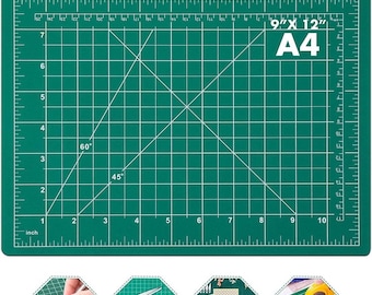 Cutting Mat Double Sided 5-Ply Craft Cutting Board for Sewing Crafts Hobby Fabric Precision Scrapbooking Project