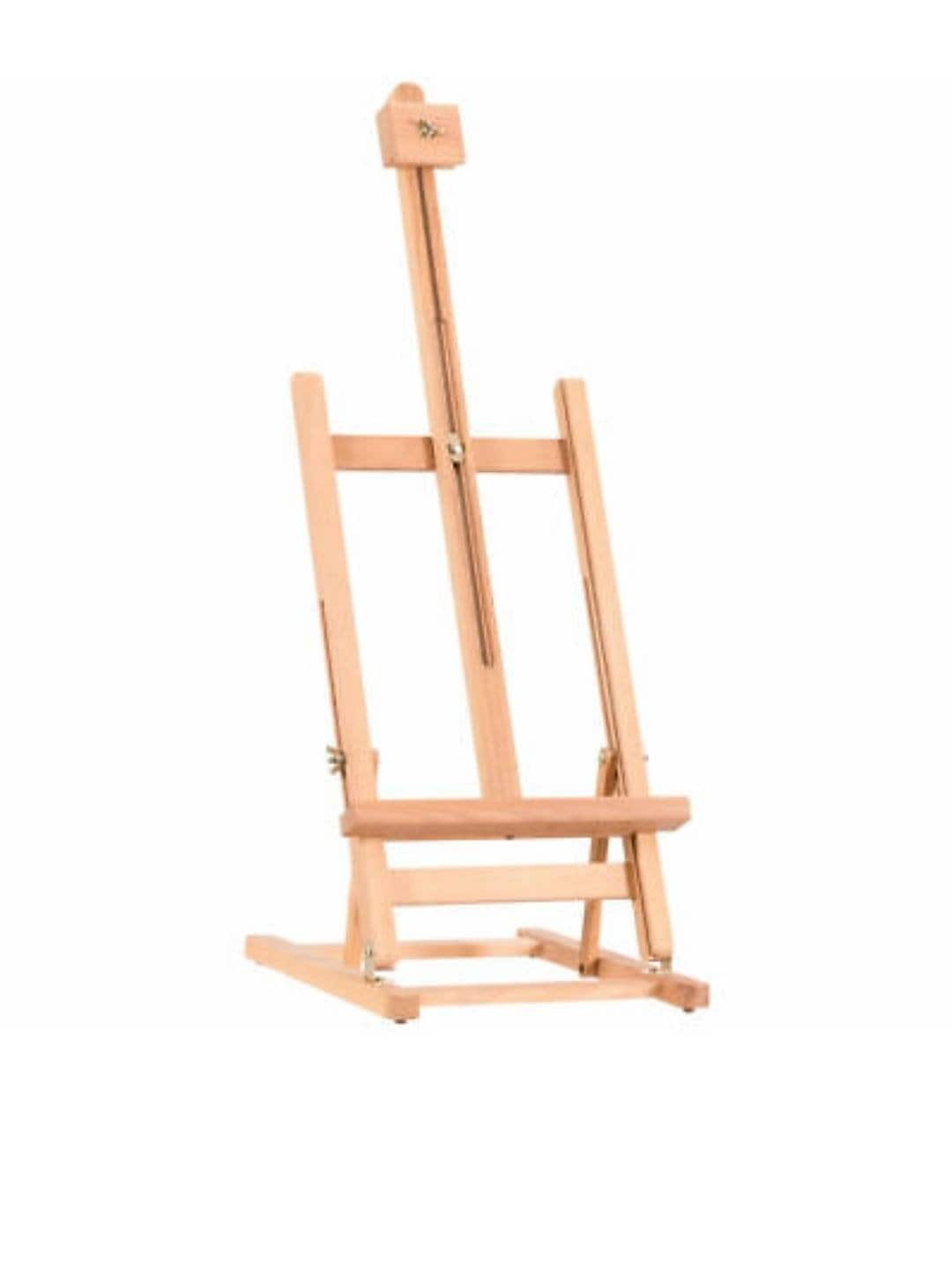 Portable Wood H-Frame Art Sketch Painting Easel Adjustable Frame Drawing  Stand