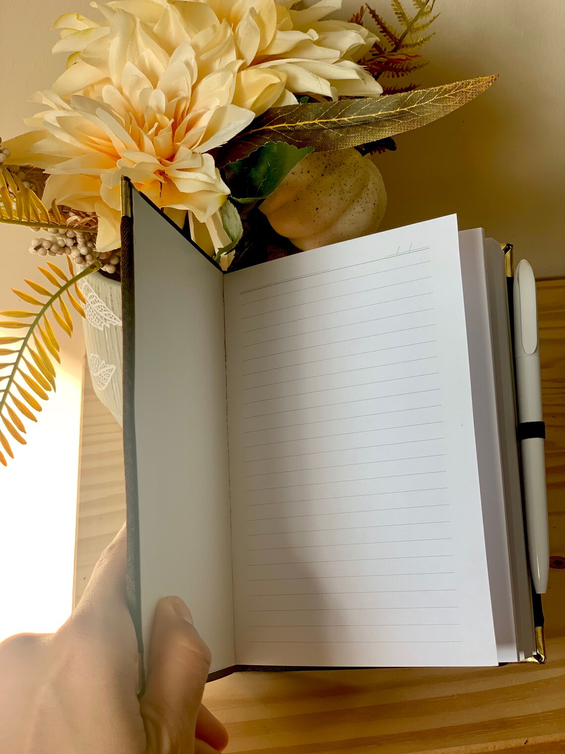 Tapestry Journal in Turkish carpets Small Notebook with Pen Etsy