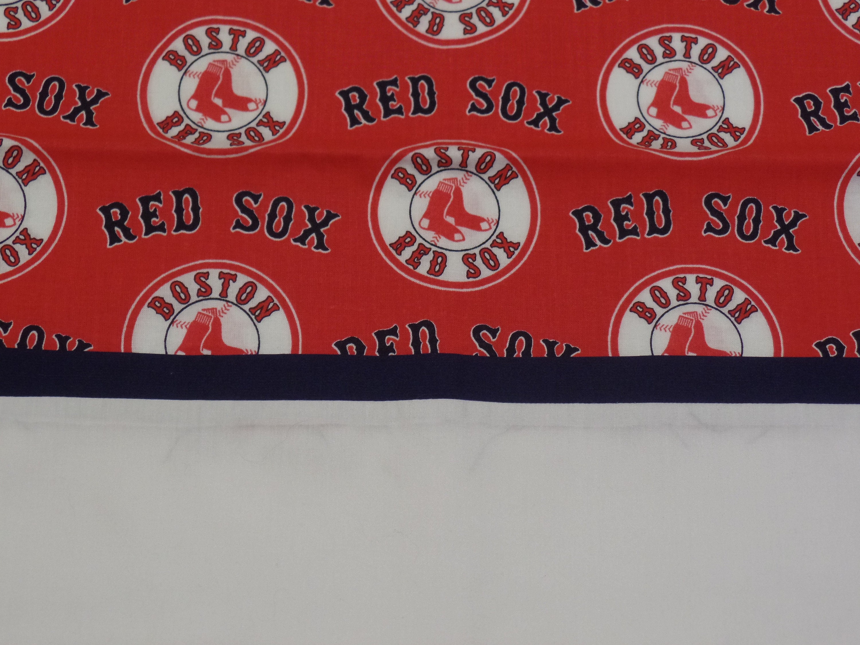 MLB Boston RED SOX Sports Team Handmade Pair Of Pillowcases Etsy