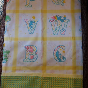 Care Bears Alphabet Letters, Travel Size Pillowcase, 21"L x 16.5"W