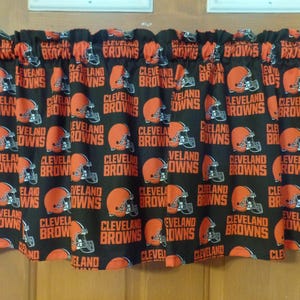 cleveland browns football helmet shower curtain Cleveland Browns Curtains