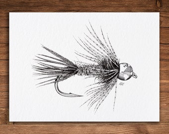 Pen and Ink Print | Etsy