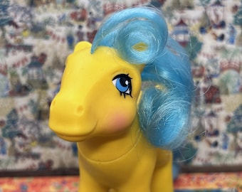 vintage Bouncy Pegasus *DeFlocked* So Soft My Little Pony Gen 1