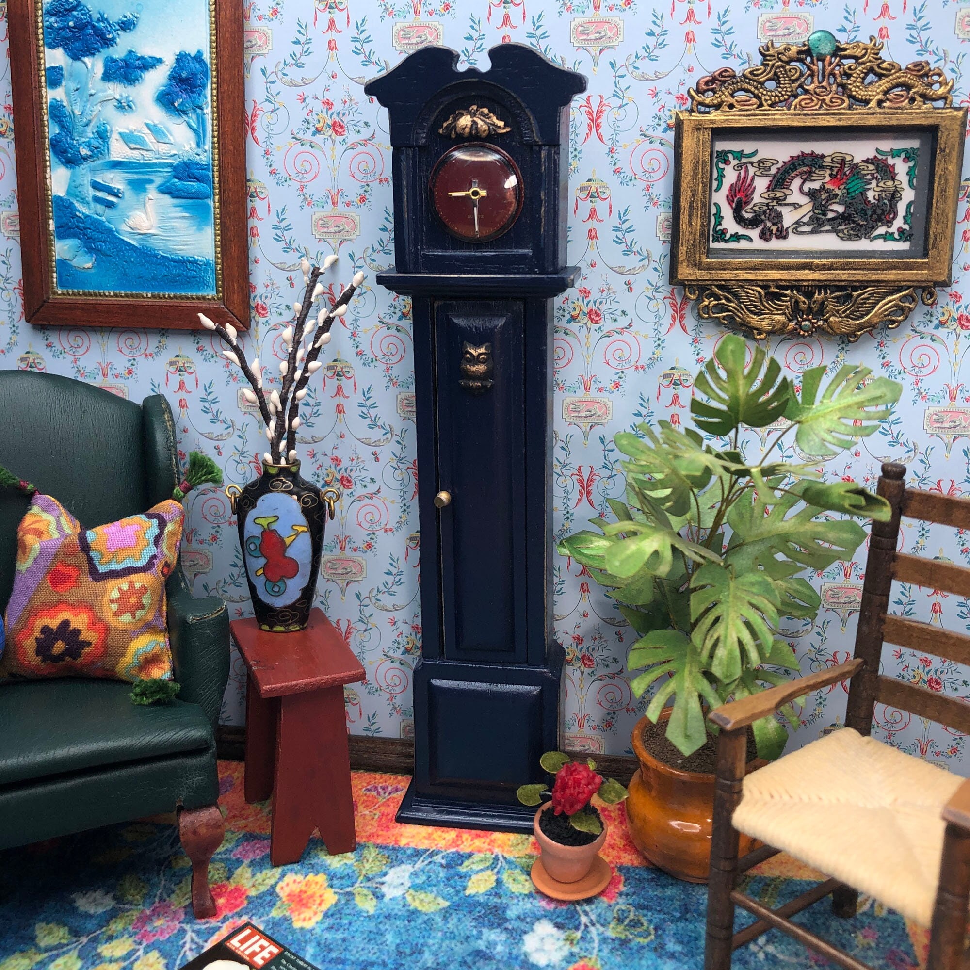 Grandfather Clock Interior Design