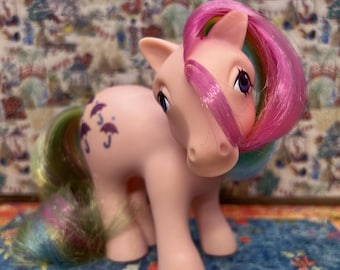 vintage Parasol rainbow hair My Little Pony Gen 1