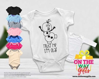Olaf Onesie Etsy