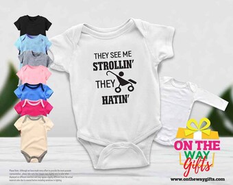 they see me strollin they hatin teether