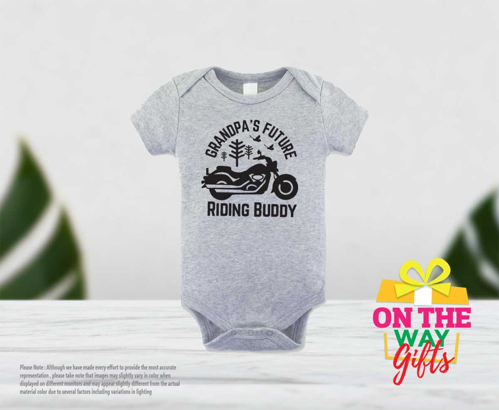 Motorcycle Onesies® Grandpa's Future Riding Buddy Baby Etsy