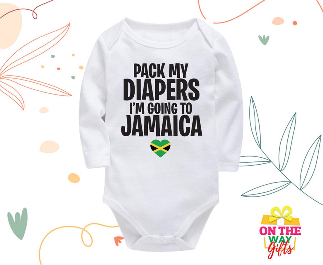 Funny Baby Clothes, Pack My Diapers Baby Onesie®, Newborn Baby Clothes