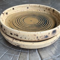 Image showcasing Ceramic Coaster Set - Etsy