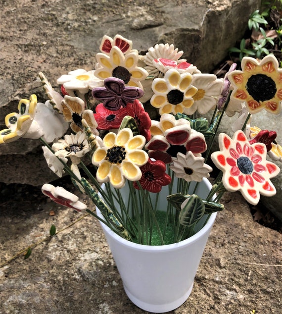 Preserved Natural Flower Mini Bouquet Magnet Gift Wedding, Holiday, Florist  Stem