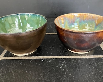 Beautiful soup, Raman bowls, MCM, Asian Inspired, Use-Display, Wheel-thrown, handmade ceramic pottery, great gift, DGrahamPottery