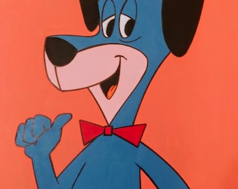 Huckleberry Hound painting