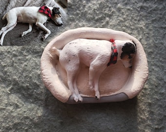 Custom 3D Printed Pet Figurine: Realistic Portrait Sculpture