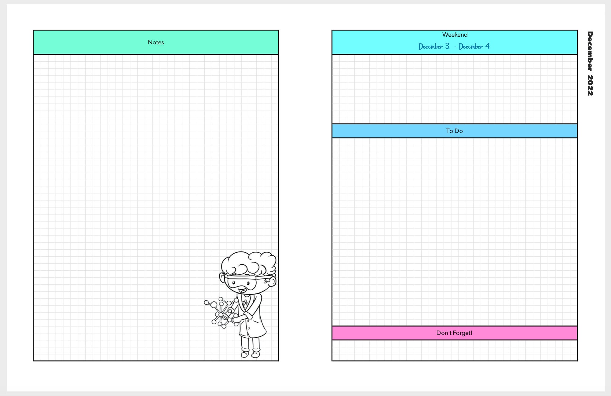 Elementary & Middle School Student Homework Assignments Planner 2023 ...