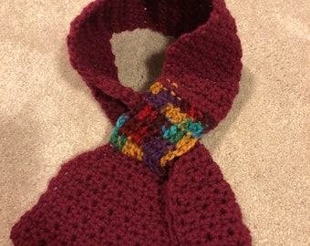 Crocheted scarf, various colors available