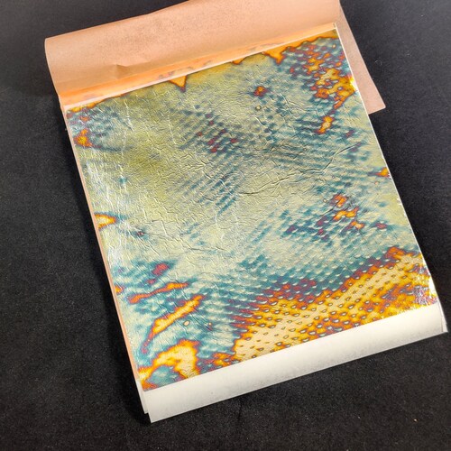 Variegated Gold Leaf. Size 5.5 X 5.5 Inches Type Loose Leaf. Etsy