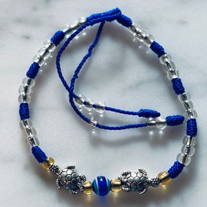 Sea Turtle Beaded Bracelet -Yemaya