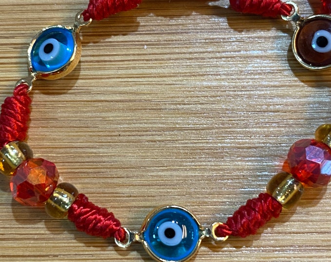 Baby Evil Eye Bracelet Etsy
