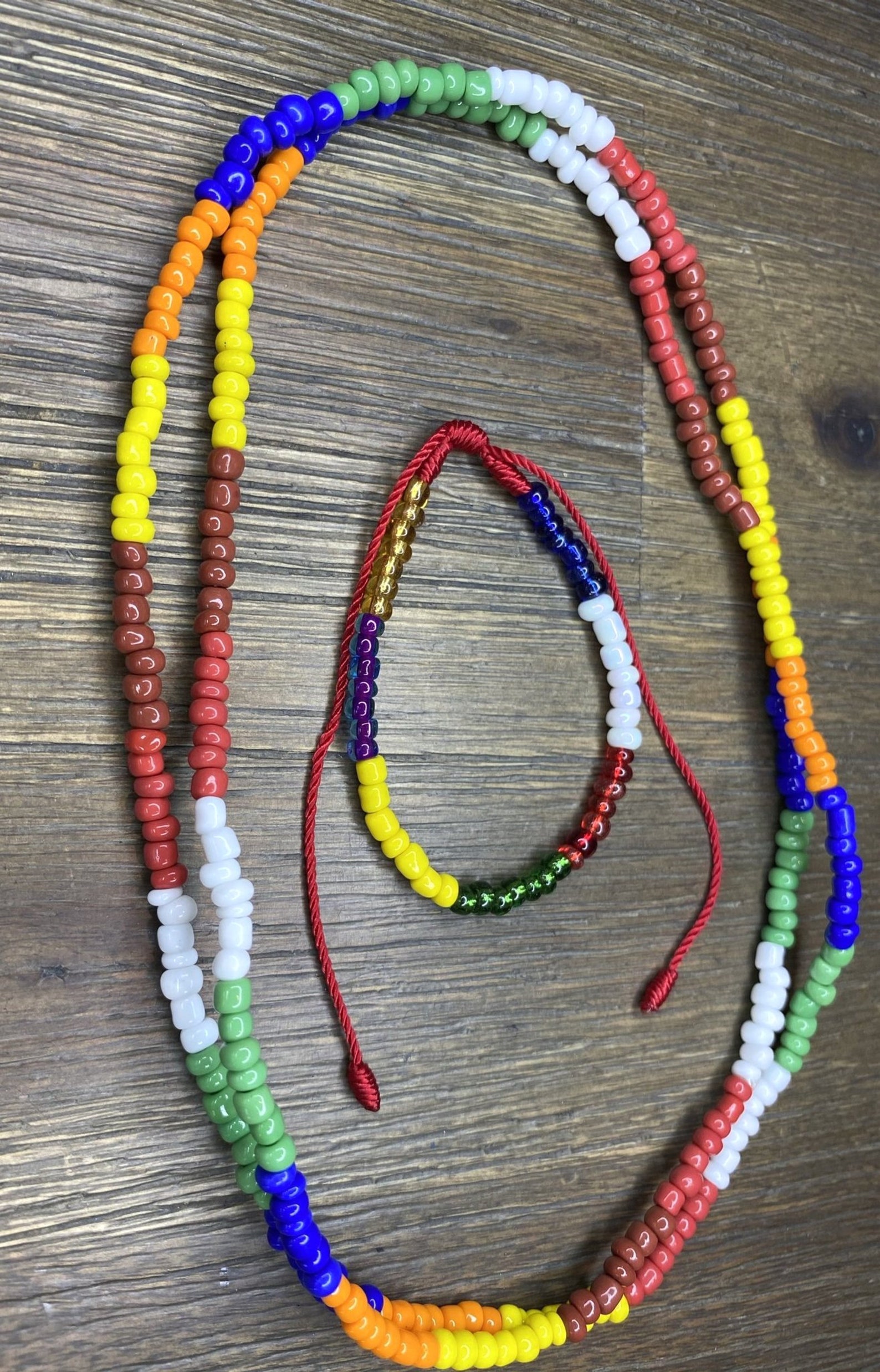 7 African Powers Spiritual Beads Set Etsy