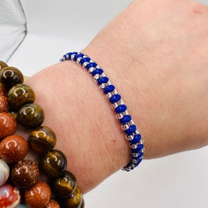 Yemaya Small Blue And White Bracelet