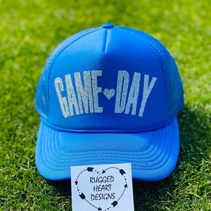 Game Day Trucker Hat, Sports Fan, Game Day Apparel, Sports Enthusiast, Perfect Hat for any Sporting event.  Football, Baseball, etc.