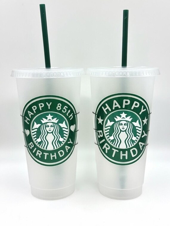 Personalized Birthday Starbucks Cold Cup, Birthday Gift, Ideal for Any Age  Birthday, Custom Name, Perfect for Party Favors. - Etsy