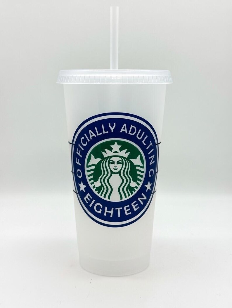 18th Birthday Cup, Hello 18, Personalized 18th Gift, 18th Birthday Tumbler, Officially Adulting, Custom 18th Birthday, Adulting, Legal Adult image 13