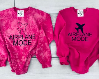 Airplane Mode, Travel Sweater, Adventure Mood, Airplane Vibes