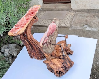 Jamonero madera de olivo