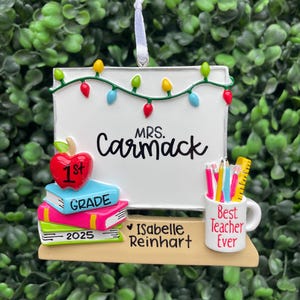 TEACHER WHITE BOARD Ornament |