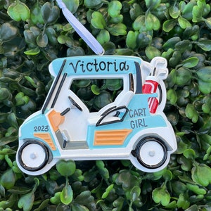 GOLF CART Ornament