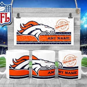 Denver Broncos - NFL Themed Personalised Mug
