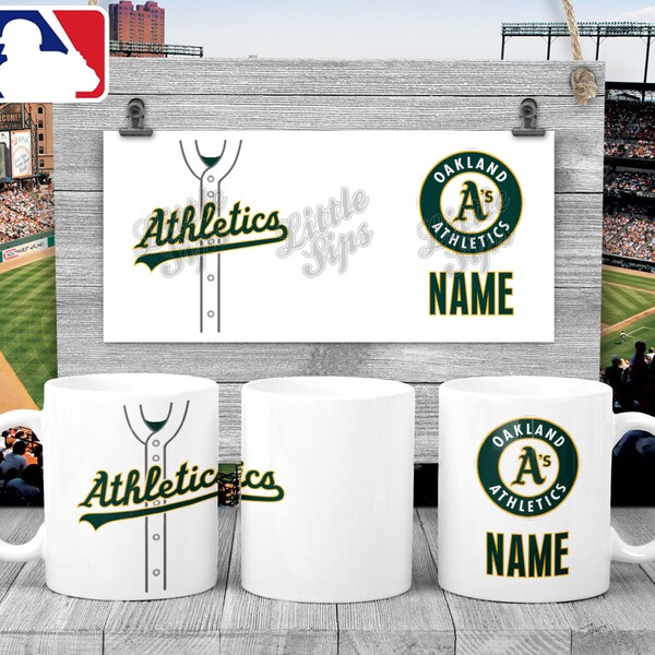 Oakland Athletics- MLB Themed Personalised Mug