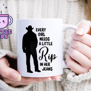 Mug fantaisie Chaque fille a besoin d'une petite déchirure dans son jean
