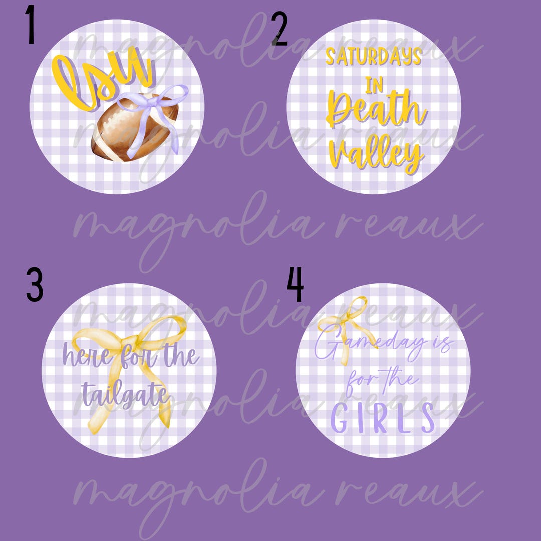 Louisiana State University| LSU Button| Tigers| Football| Tailgate ...