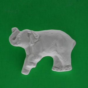 Elephant, Ceramic Bisque Unpainted Ready to Paint DIY