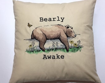 Mummy Bear Pillow CaseCusionBeddingGift IdeaQuality Pillow Cases 