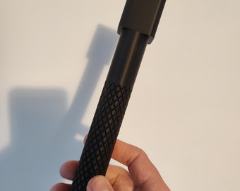 Handle/Holder for DJI Wireless Microphone - 22cm Length - 3D Printed